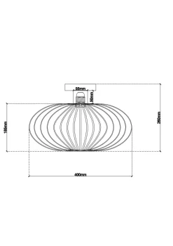 Shop Wehkamp Home Plafondlamp Cage