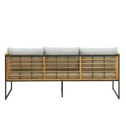 Teak 3-Zits Loungebank Leon|Wehkamp Home Shop