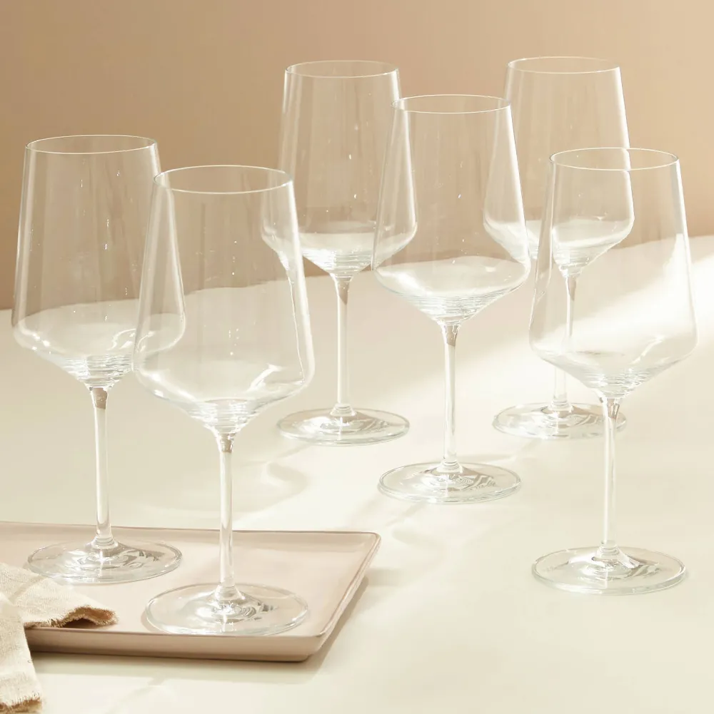 Sale Wehkamp Home Wijnglas Rood Julie (540 Ml) (Set Van 6)