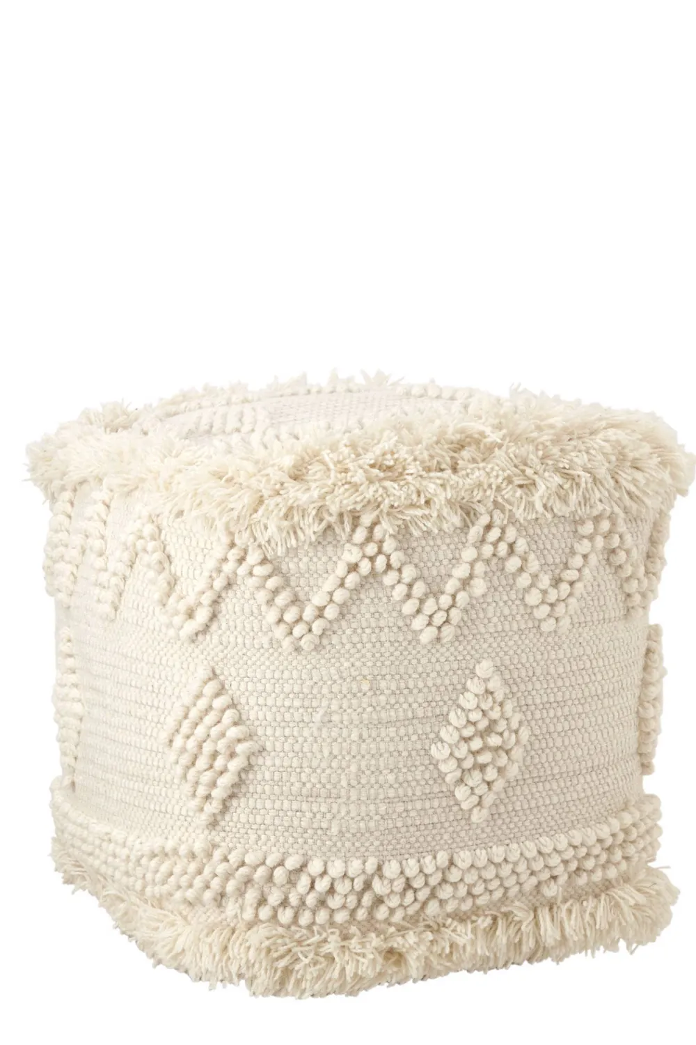 New Wehkamp Home Wollen Poef (40X40 Cm)