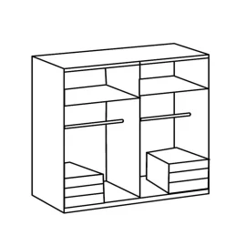 Shop Wimex 4 Deurs Kledingkast James