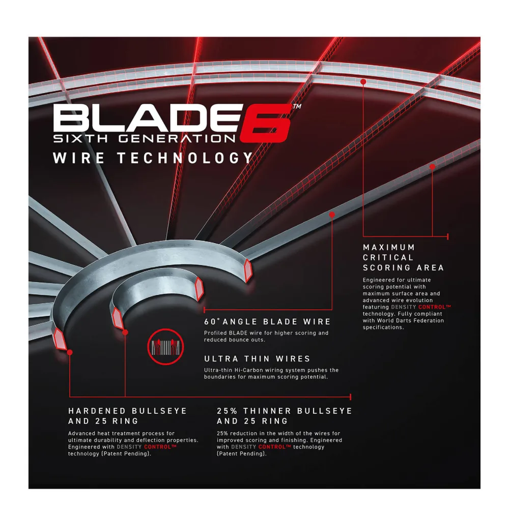 Blade 6 Dartbord|Winmau Online
