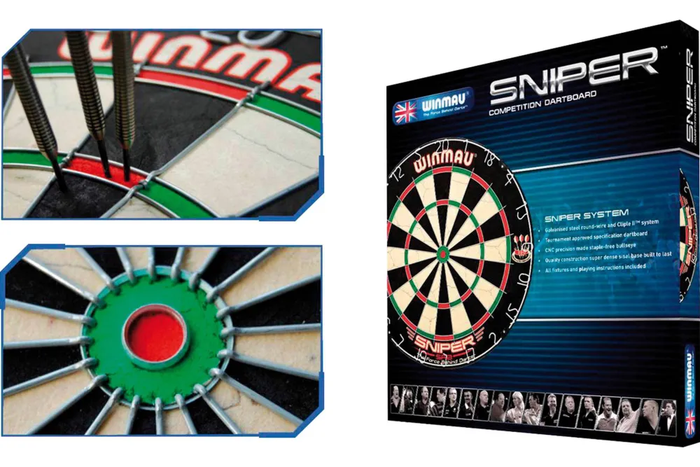 Sniper Dartset - Dartbord En 6 Dartpijlen|Winmau Online