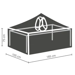 Tuinmeubelhoes Tuinset S + Bobbin|Winza Outdoor Covers Online