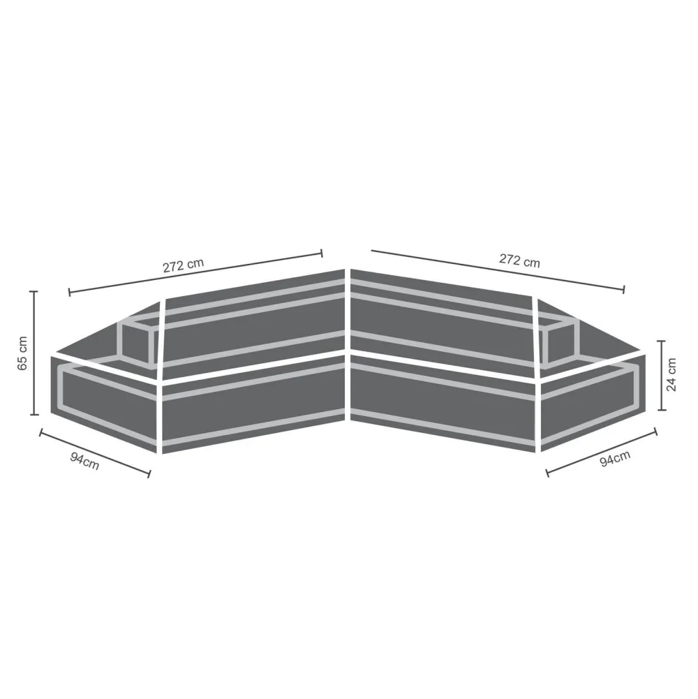 Tuinmeubelhoes L-Vorm 272|Winza Outdoor Covers Best
