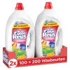 Outlet Witte Reus Color Reus Gel - Vloeibaar Wasmiddel - Gekleurde Was - Voordeelverpakking - 2 X 100 Wasbeurten - 200 Wasbeurten
