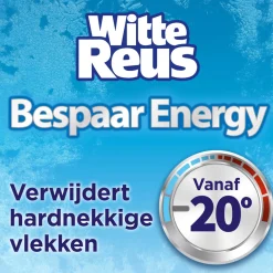 Clearance Witte Reus Gel Lotus - Vloeibaar Wasmiddel - Witte Was - Voordeelverpakking - 6 X 19 Wasbeurten - 114 Wasbeurten