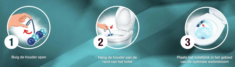Cheap Witte Reus Kracht Actief Oceaan Toiletblok - 10 Stuks