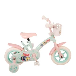 Kinderfiets 10 Inch Mintgroen/ Roze|Woezel & Pip Flash Sale