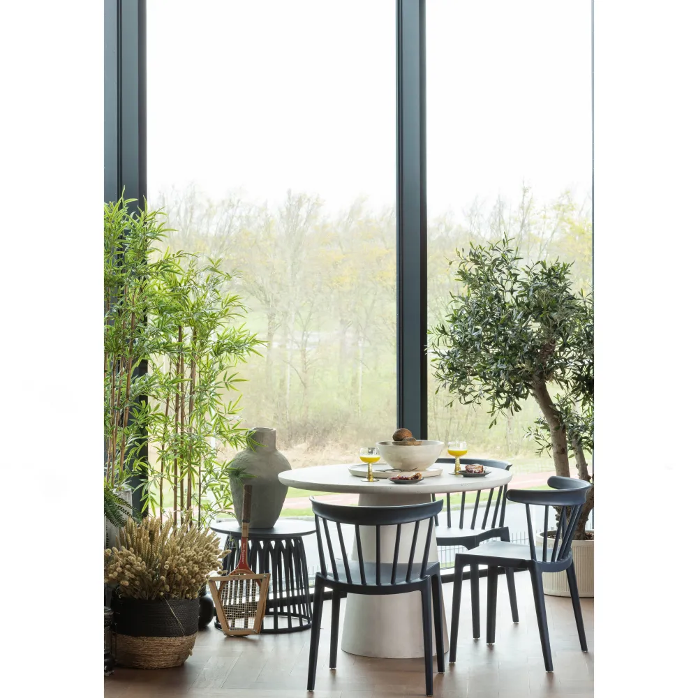 Shop Woood Damon Eettafel Betonlook 76Xo100