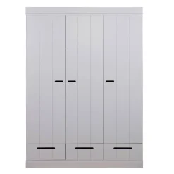 Clearance Woood 3-Deurs Kledingkast Connect