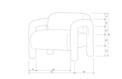 Clearance WOOOD Exclusive Fauteuil Lenny
