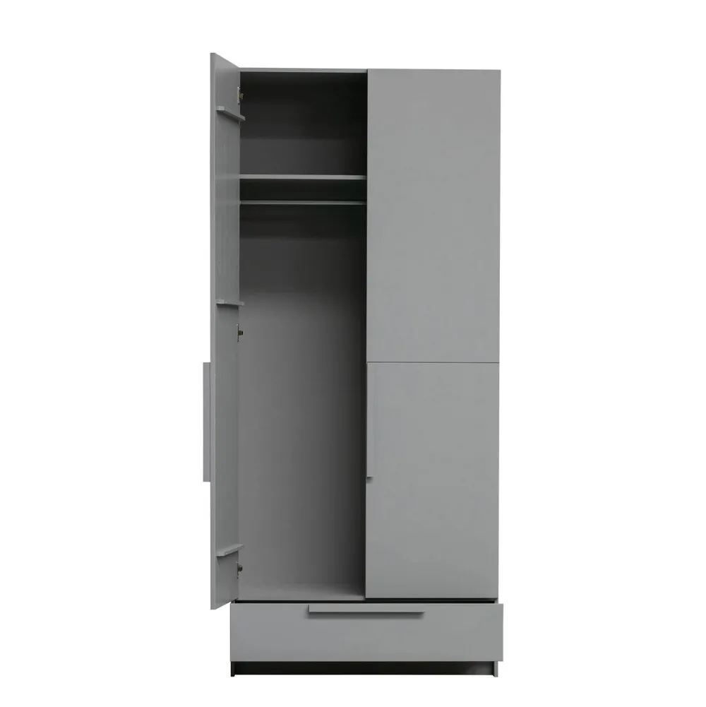Outlet Woood Kledingkast Kast Pure