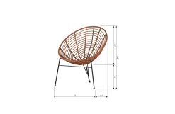 Loungestoel Jane|Woood New