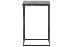 Febe Bijzettafel U Vorm - Metaal - Zwart - 55X45X35|Woood Fashion