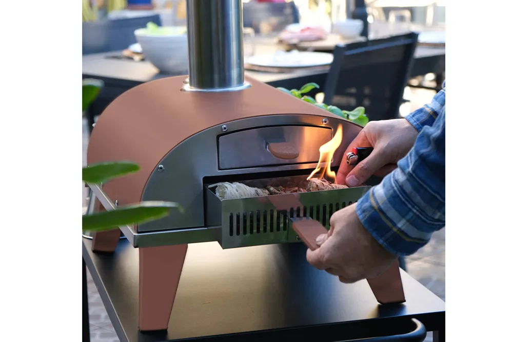 Pizza Oven (Briketten, Hout Of Pellets Gestookt)|ZiiPa Best Sale