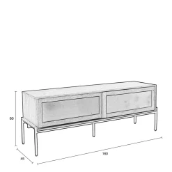Fashion Zuiver Dressoir Hardy
