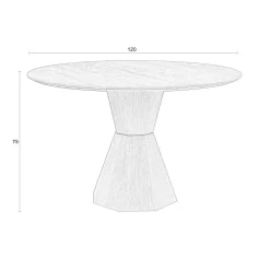 New Zuiver Eettafel Lotus